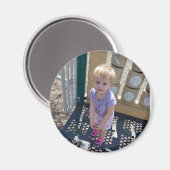 お子様の写真マグネットのカスタム追加 マグネット (正面/裏面)