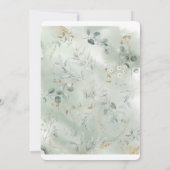 お子様の初めての聖体拝領 招待状 (裏面)