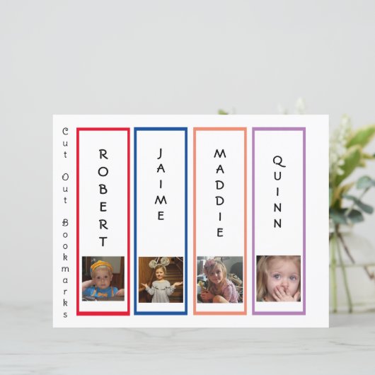 お子様の名前と写真ブックマークの追加 (スタンド正面)