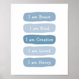 お子様の名前の追加お子様の確認 ポスター