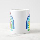 お子様の名前の追加 – ジャンボマグカップ ジャンボコーヒーマグカップ (正面)