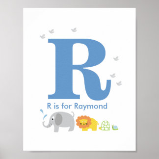 お子様の名前を入れたオリジナルポスター ポスター