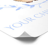 お子様の名前を入れたピーター ポスター (角)