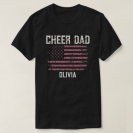 お子様の名前入りカスタムチアダッドギフト Tシャツ