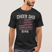 お子様の名前入りカスタムチアダッドギフト Tシャツ (正面)