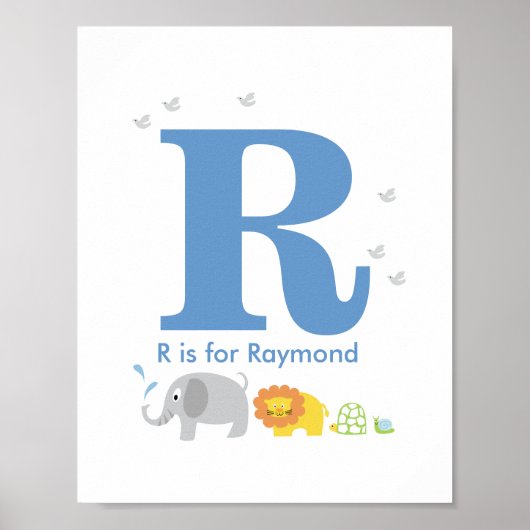 お子様の名前入りポスター ポスター (正面)