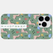 お子様の名前入り携帯ケース Case-Mate iPhoneケース (裏面 (横))