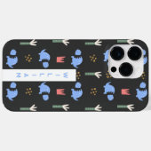 お子様の名前入り携帯ケース Case-Mate iPhoneケース (裏面 (横))