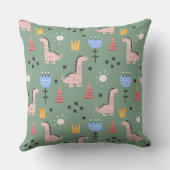 お子様の名前入り キッズ かわいいデザイン クッション (裏面)