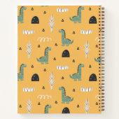 お子様の名前入り キッズ かわいいデザイン ノートブック (裏面)