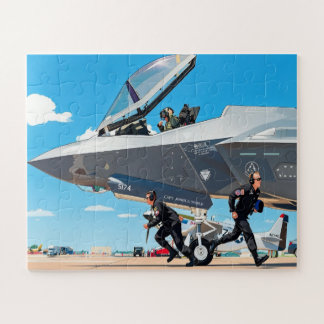 お子様の名前入り F-35ライトニングII プレフライトキッズカスタム ジグソーパズル