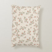 お子様の寝室に最適なオリジナルフラワー写真クッション アクセントクッション (裏面(縦))