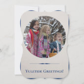 お子様の挨拶状の交換 カード (正面)