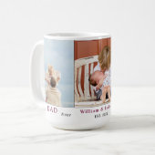 お子様の日ギフト - 愛と家族マグカップ コーヒーマグカップ (正面左)