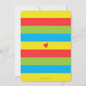 お子様の誕生を祝うタコパーティー招待状 招待状 (裏面)