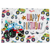 お子様の誕生日おめでとう  ラージペーパーバッグ (裏面)