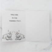 お子様の誕生日グリーティングカード2nd カード (内部)