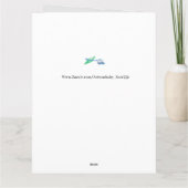 お子様の誕生日グリーティングカード2nd カード (裏面)