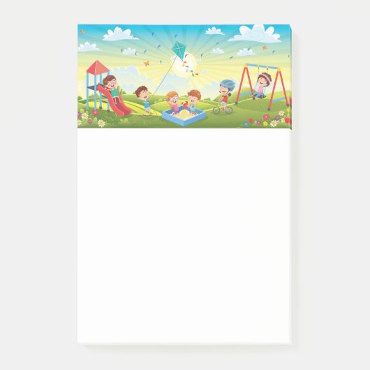 お子様の遊び ポストイットメモ ポストイット (正面)