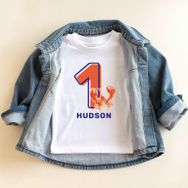 お子様の1歳の誕生日におすすめのカニのゲストオブオナーTシャツ ベビーTシャツ