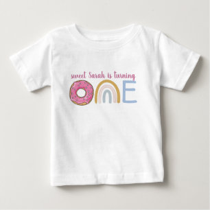 お子様の1歳の誕生日プレゼント ベビーTシャツ