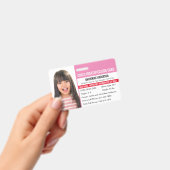 お子様のID医療識別緊急アレルギー バッジ (Handheld)