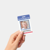 お子様のID 識別 医療 アレルギー 緊急連絡 バッジ (手持ち)