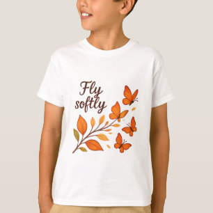 お子様のTシャツを柔らかく飛ばす Tシャツ
