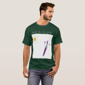 お子様のTシャツパパ用アートワーク Tシャツ (正面フル)