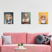 お子様または孫のファミリーフォトギャラリー (リビング)