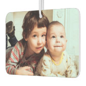 お子様カスタムの写真の作成モダン カーエアーフレッシュナー (左)