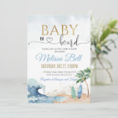 お子様乗車中 海の下の招待状 海の少年に招待 招待状 (スタンド正面)