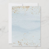 お子様乗車中 海の中への招待状 男の子 招待状 (裏面)