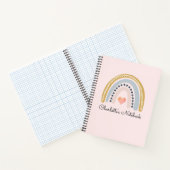 お子様専用の入学準備 レインボーノート ノートブック (内部)