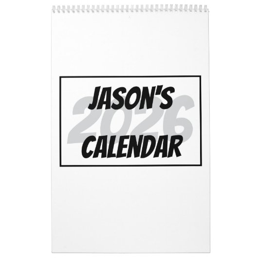 お子様 – 自分のカレンダーに色を付空白のける カレンダー (カバー)