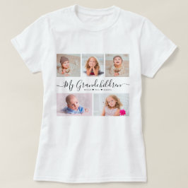 お孫さんの写真コラージュTシャツ Tシャツ