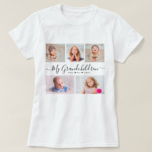 お孫さんの写真コラージュTシャツ Tシャツ