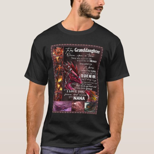 お孫さんへ いつかのあの時を 愛しています なぁ Tシャツ (正面)