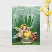 お孫さん誕生日カードとムーニーズ秋フェア カード (黄色い花)