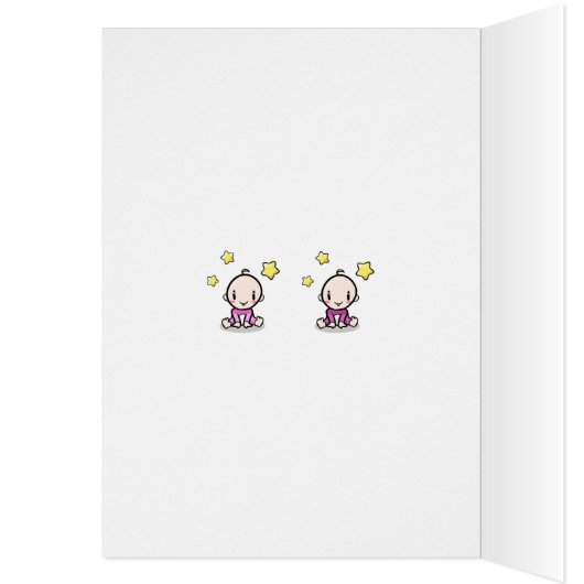 お孫さん、双子の娘さんおめでとうございます。 (内側 (左))