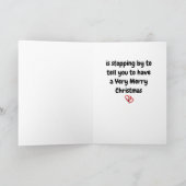 **お孫さん**格言からメリークリスマス カード (内部)