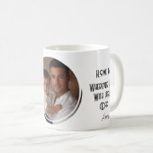 お宅のみ私の写真カスタム写真 コーヒーマグカップ (正面右)