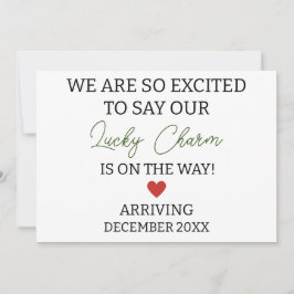 お守り妊娠なんて言われてうれしいよ 案内状