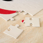 お守日本のり∣歌舞伎伝統的劇場メイクアップ ジグソーパズル (側面)