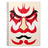 お守日本のり∣歌舞伎伝統的劇場メイクアップ ノートブック (正面)