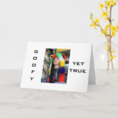 お客おっちょこちょいの様との真の幸せな共有誕生日 カード (黄色い花)