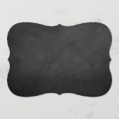 お客さま結婚のChalkboardサインを (裏面)