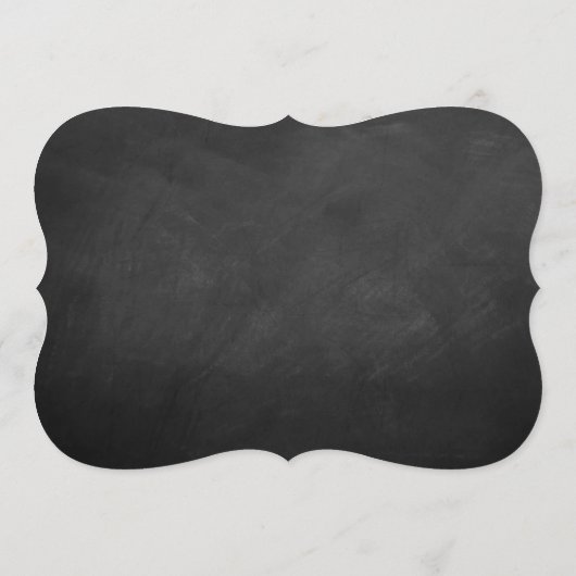 お客さま結婚のChalkboardサインを (裏面)