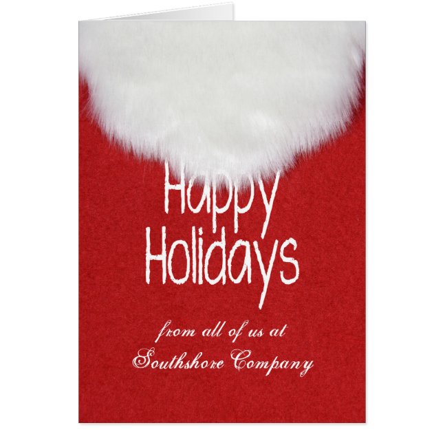 お客さま – サンタのあごのお祝い (正面)