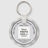 お客パーソナライズされた様への安いプロモーション キーホルダー (正面)